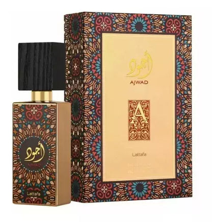 Perfume Ajwad Lattafa - Fragancias del Desierto